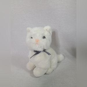 Vintage Animal Alley Kitten Cat Plush White Stuffed Animal Toys R Us Exclusive